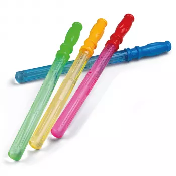 PUSTEFIX Espada de jabón en varios colores | incl. 180 ml de solución de pompas de jabón | juguete de exterior para niños a partir de 3 años