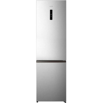 Gorenje NRK620EAXL4 frigorífico-congelador independiente, 331L de capacidad total, NoFrost Plus, acabado acero inoxidable, clase energética E
