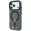 BMW M IML Glossy Metal Logo & Trims funda MagSafe para iPhone 18 Pro / 17 Pro - negro