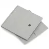 ZELLER 14422 caja de almacenamiento de tela no tejida, gris, 27L, plegable, con asa