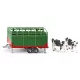 SIKU FARMER remolque de ganado escala 1:32 modelo, verde