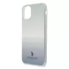 U.S. POLO ASSN. US Polo USHCN58TRDGLB Funda trasera para iPhone 11 Pro con patrón degradado azul