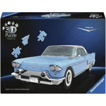 Ravensburger 3D Puzzle Iconics: Cadillac Eldorado Brougham (162 piezas)