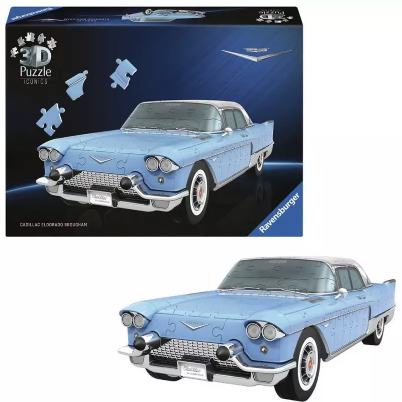Ravensburger 3D Puzzle Iconics: Cadillac Eldorado Brougham (162 piezas)