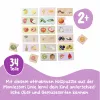 Eichhorn Puzzle Montessori - Puzzle de madera con clavijas para niños pequeños a partir de 12 meses, FSC 100%