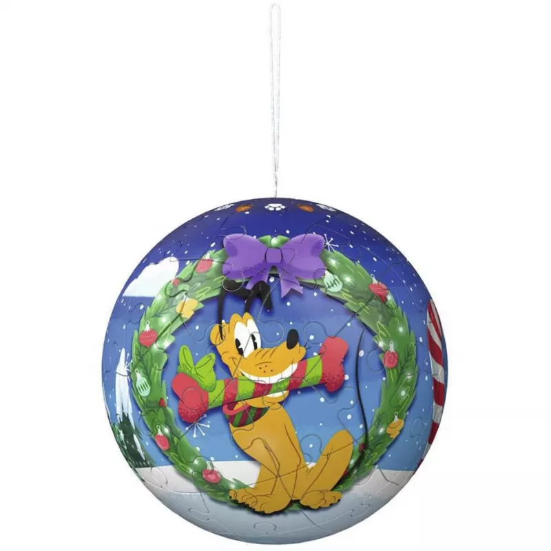 Ravensburger Set de bolas de puzzle 3D Disney bola de Navidad (2 x 27 piezas)