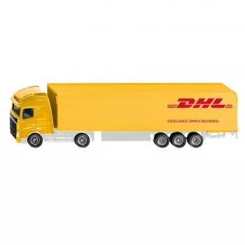 SIKU Blister Volvo camión con semirremolque DHL