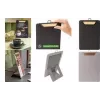 SIGEL Menú Pinza KB224 Gris claro Marrón A4 PU MDF