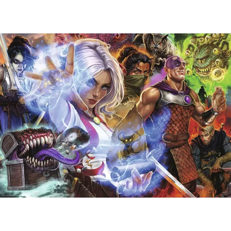Ravensburger Dungeons & Dragons Quest Accepted Puzzle de 1000 piezas