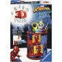RAVENSBURGER Puzzle 3D Portalápices Spider-Man - 54 piezas, Oficial Marvel, Easy Click