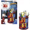 RAVENSBURGER Puzzle 3D Portalápices Spider-Man - 54 piezas, Oficial Marvel, Easy Click