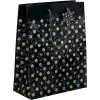 Sigel GT028 Stardust Bolsa de regalo navideña, grande, 26 x 33 cm