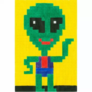 FABER-CASTELL Pixel-it Libro para colorear con 32 motivos (201572)