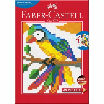 FABER-CASTELL Pixel-it Libro para colorear con 32 motivos (201572)
