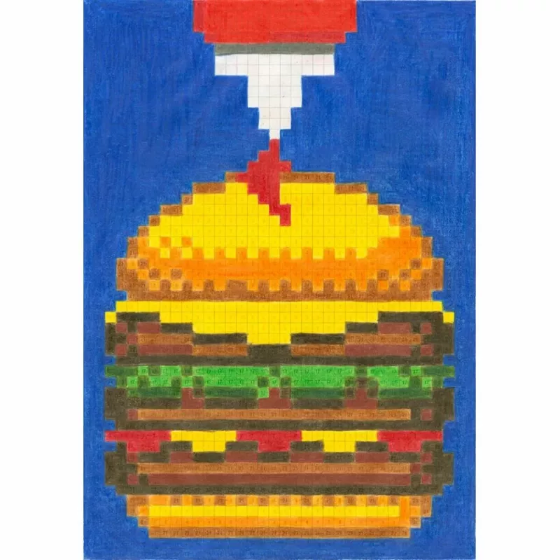 FABER-CASTELL Pixel-it Libro para colorear con 32 motivos (201572)