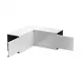 OBO PLM IC 0810 RW esquina interior con tejido de protección contra incendios 330x100x330