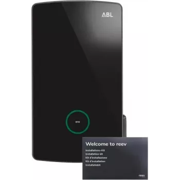 ABL eM4 Single Wallbox Controller 22 kW Type 2 toma con bloqueo