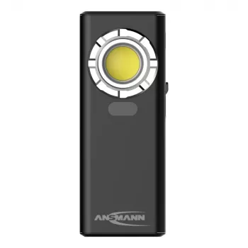 ANSMANN WL1200R lámpara de taller recargable, 1200 lm COB LED, 6500K, Li-Ion 4000 mAh, USB-C, Power Bank, IP54, base magnética, gancho