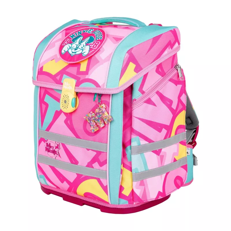 McNeill PERFECTO Set de mochila escolar 5 piezas Disney Minnie Mouse