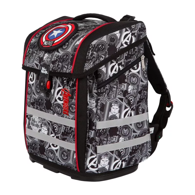 McNeill PERFECTO Set de mochila escolar 5 piezas Marvel Avengers