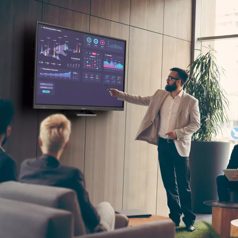 Kindermann DisplayShift 2.0 Asa para sistema de raíles, metal negro