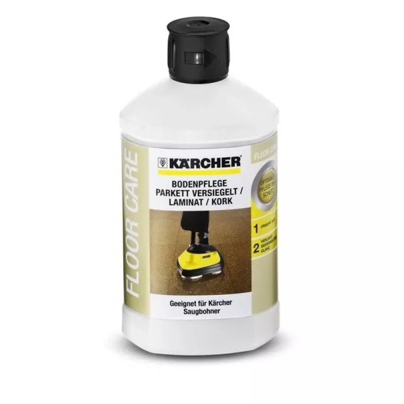 Kärcher RM 531 producto de cuidado para suelos de parqué sellado, laminado y corcho, 1 L