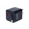 ALLNET cargador de pared GaN USB-C PD de 65W con Quick Charge 3.0, 2x USB-C y 1x USB-A