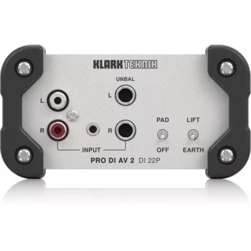 Klark Teknik DI 22P caja DI estéreo pasiva