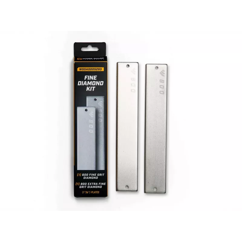 Work Sharp Professional Precision Adjust placas de afilado de diamante grano 600/800 (pack de 2)