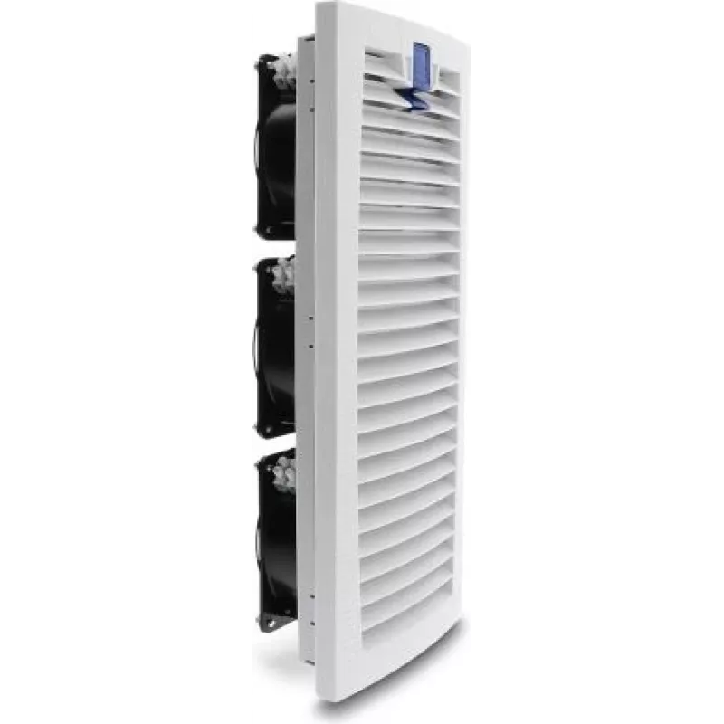 Delock 3 ventiladores axiales 230 V AC con filtro 418 x 180 x 84 mm