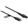 Delock Cable de carga USB Type-C 15 V para maquinillas eléctricas, compatible con Philips OneBlade Pro 360 serie HQ7 HQ8 HQ9, cable de repuesto 1 m