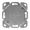 LOGILINK Toma de pared Cat.6A 2xRJ45 STP, vertical, blanco señal