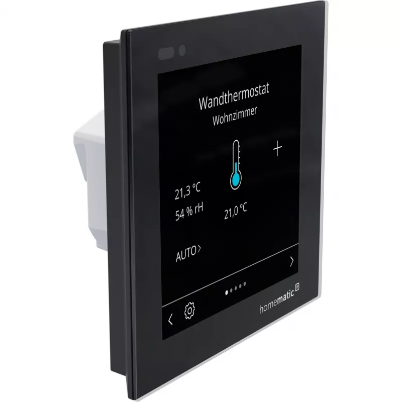 Homematic IP Glasdisplay - plus (HmIP-WGD-PL) Pantalla de control táctil para Smart Home