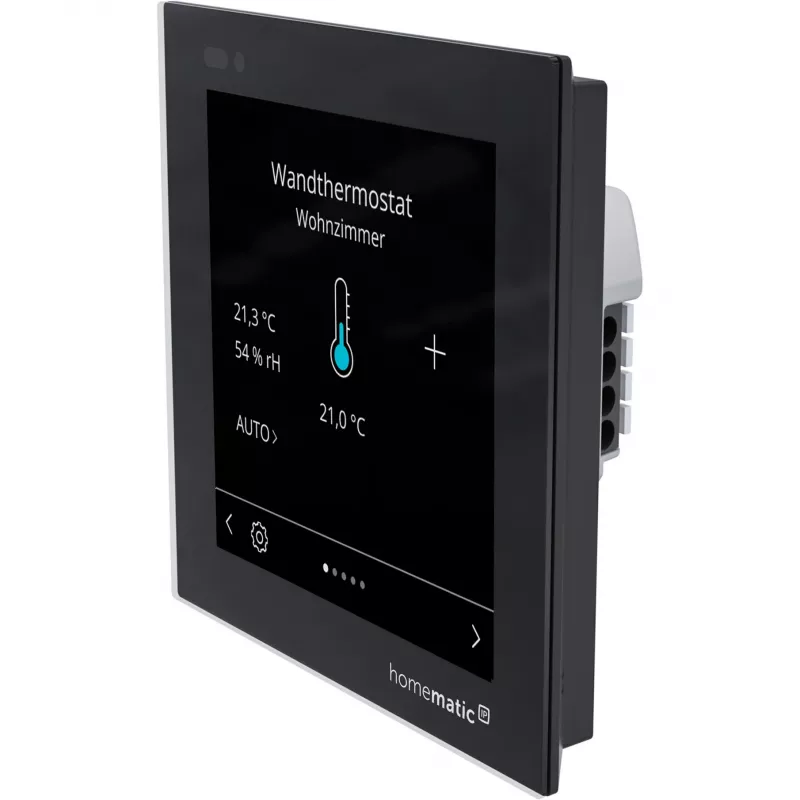 Homematic IP Glasdisplay - plus (HmIP-WGD-PL) Pantalla de control táctil para Smart Home