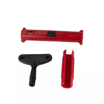 LogiLink WZ0062 Juego de herramientas para conectores F y cable coaxial, 3 piezas