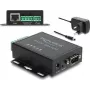 Delock convertidor Ethernet LAN a RS-232/RS-485/RS-422 y pasarela Modbus RTU/TCP con aislamiento de 1,5 kV