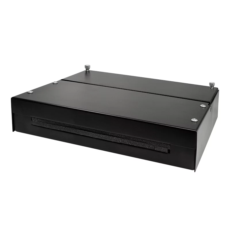 LogiLink caja de consolidación para 8 o 12 módulos Keystone, metal, negro