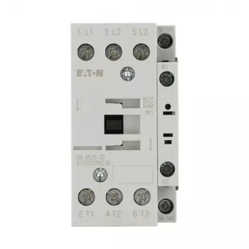 EATON DILM25-10 Contactor de potencia 3 polos 1NO 25A 11kW 230V AC 50Hz / 240V AC 60Hz