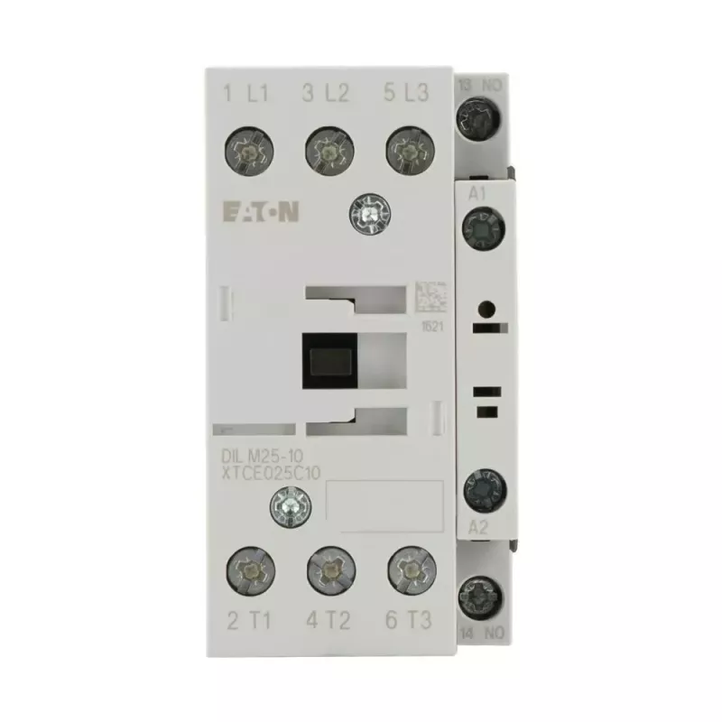 EATON DILM25-10 Contactor de potencia 3 polos 1NO 25A 11kW 230V AC 50Hz / 240V AC 60Hz