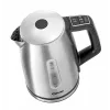 Bartscher hervidor de agua 1,7 l con control digital de temperatura 200133, 14 niveles 35-100 °C, acero inoxidable, 2200 W