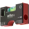 WIHA nivel en miniatura Pocket 8 cm gris/rojo con imán