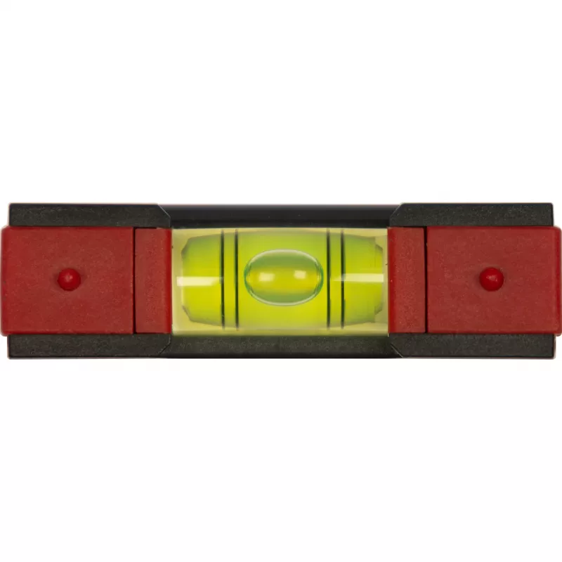 WIHA nivel en miniatura Pocket 8 cm gris/rojo con imán
