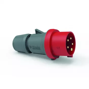 Bals INNOLINQ QC conector macho CEE 16A 5 polos 400V 6h IP54 rojo sin tornillos