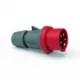 Bals INNOLINQ QC conector macho CEE 16A 5 polos 400V 6h IP54 rojo sin tornillos