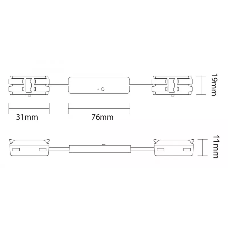 Miboxer controlador LED Mini de un solo color 2.4G (MLR2)