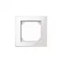MERTEN M-Plan marco embellecedor 1 elemento, blanco polar brillante