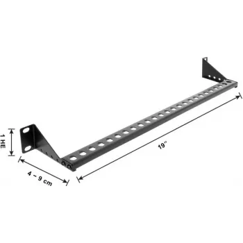 Delock panel de gestión de cables 19