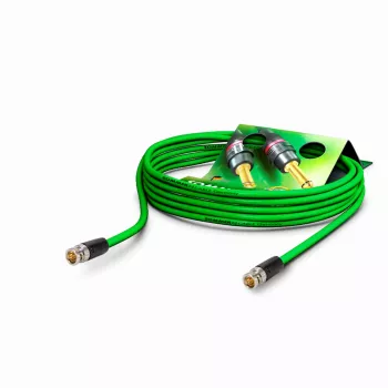Sommer Cable SC-Vector 0.8/3.7 Cable de conexión de vídeo HD-SDI, conector macho BNC a conector macho BNC, 1 m, negro