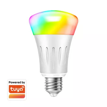 LogiLink WiFi Smart E27 R63 bombilla reflectora, compatible con Tuya