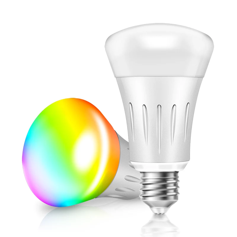 LogiLink WiFi Smart E27 R63 bombilla reflectora, compatible con Tuya